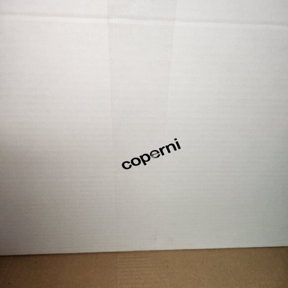 New In Box Coperni White Ghost Swipe Bag Skirted Ruffle - Picture 5 of 8